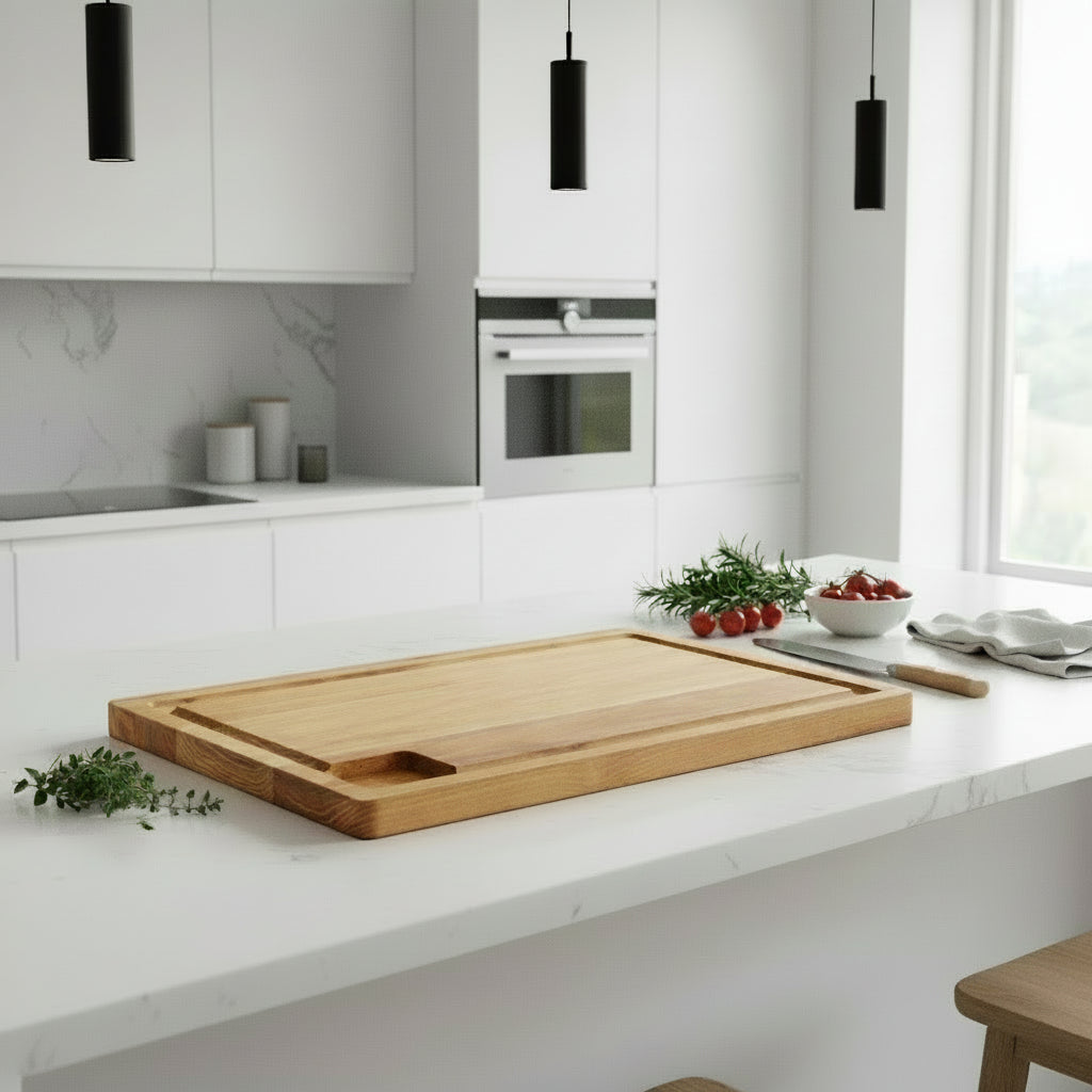 40x30 cm teak cutting board wooden kitchen board
